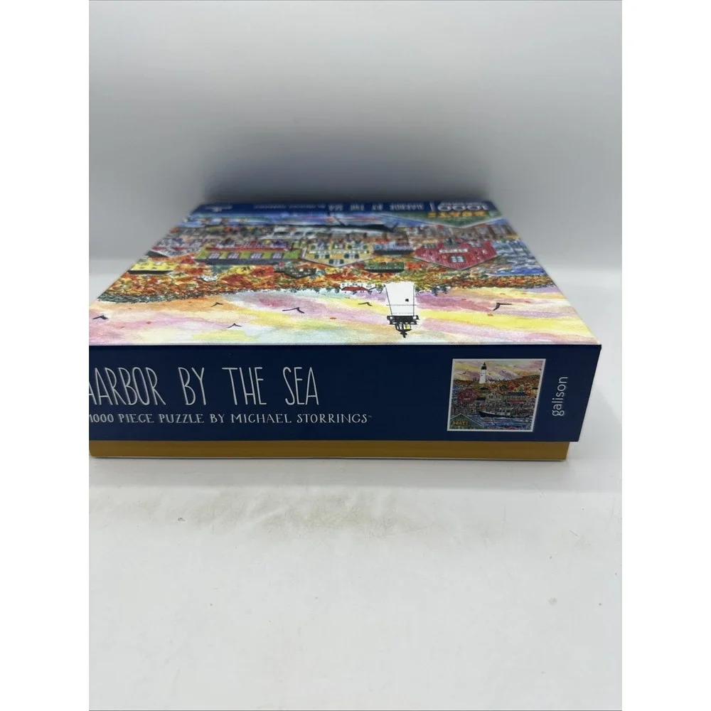Harbor by The Sea Puzzle - 1000 Pieces 27 x 20 Inches Jigsaw‎ Puzzle